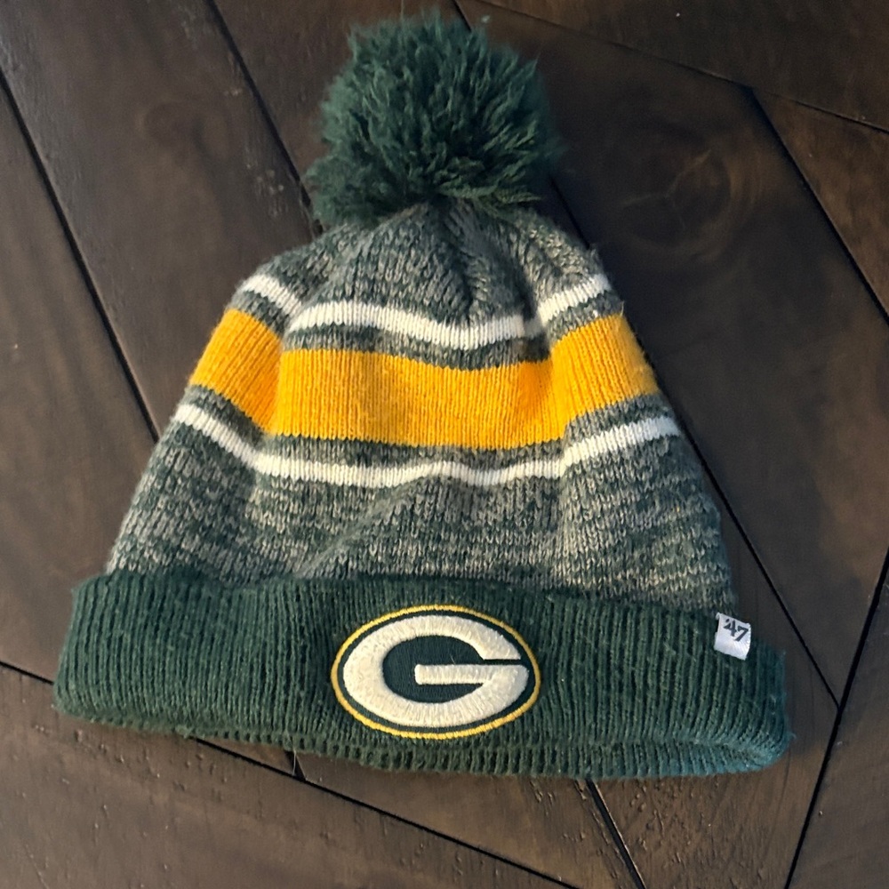 47 Brand Pom Beanie - Green Bay Packers
